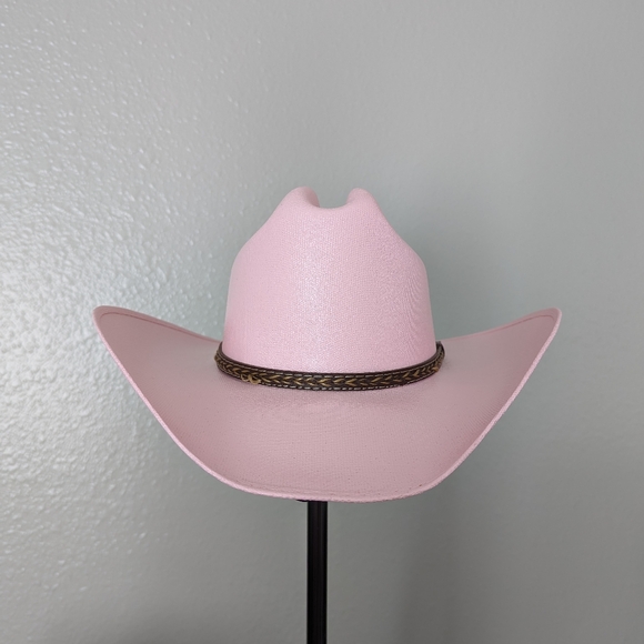 Pink Cowgirl Hat Western Hat Small/Medium - Picture 2 of 6